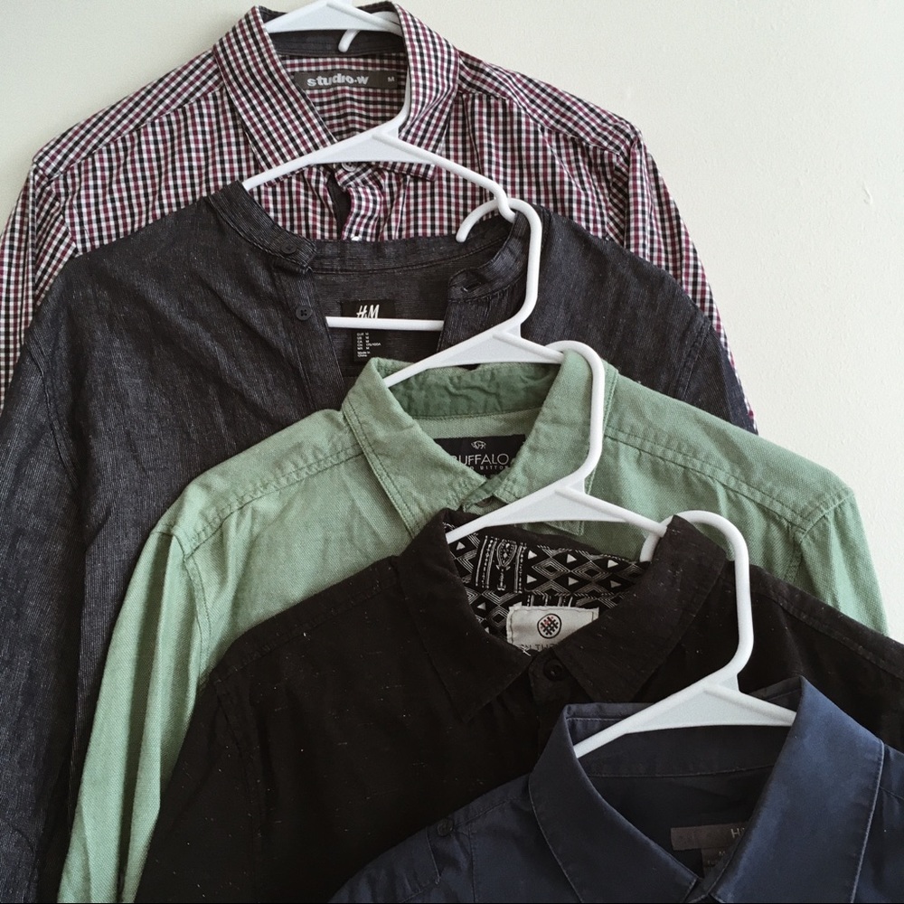 Medium 5 Long Sleeve shirts